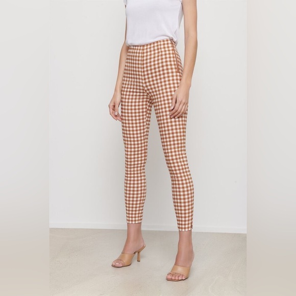 Dynamite - Christy High-Rise Gingham Pant - Picture 3 of 9